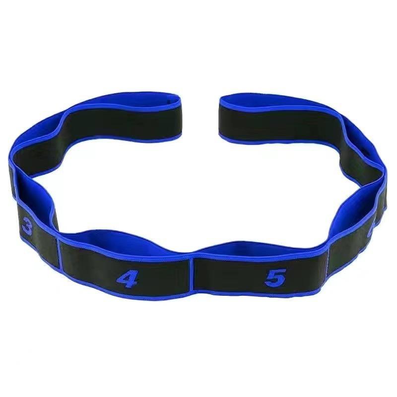 Yoga Stretch Strap Digital Segment Resistance Training Fitness Strap