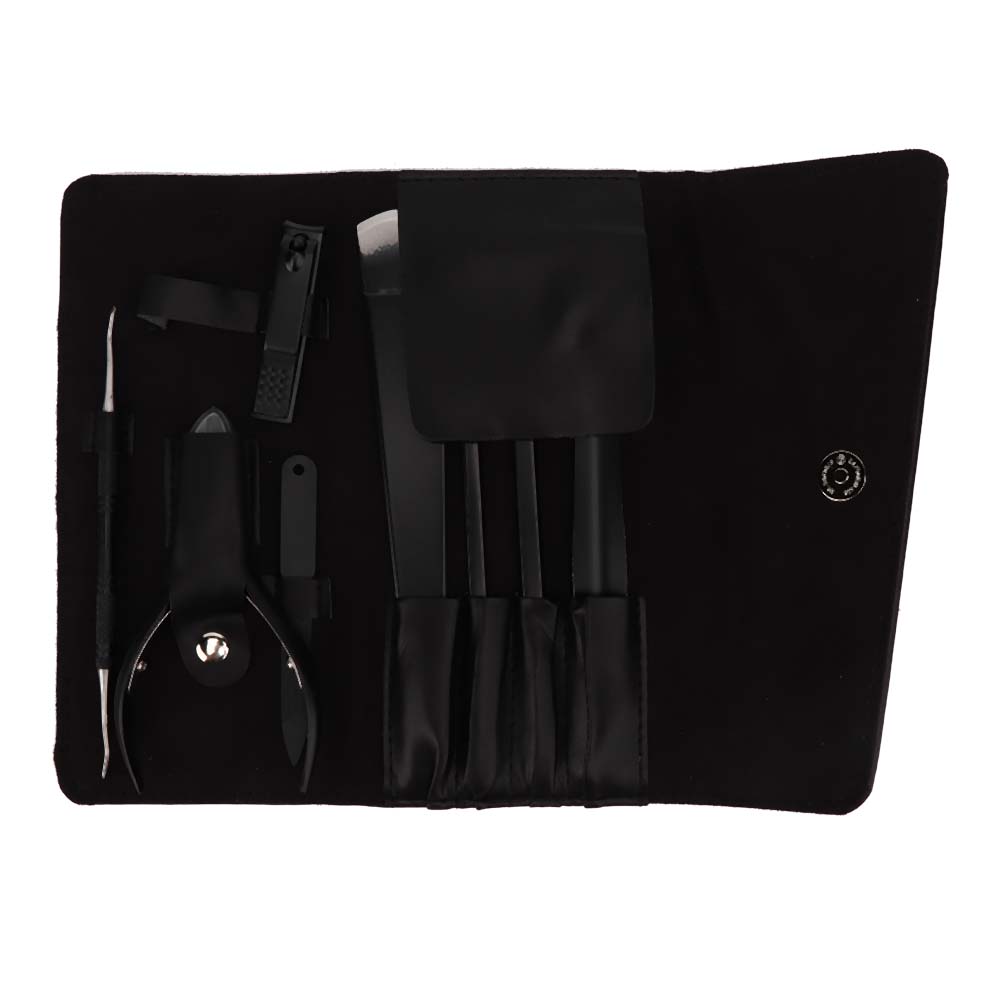 

8pcs Professional Pedicure Set with Storage Bag Feet Nail Care Dead Skin Trimming Blade for Ingrown Corn Callus