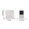 Clear Protective Charger Cover Portable Charger Shell for Anker Zolo 140W GaN 4-Port Charger Travel