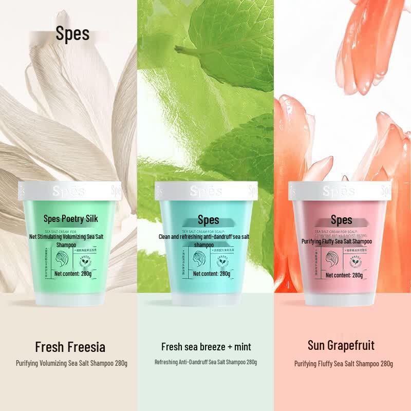 Spes Volumizing Sea Salt Scalp Scrub Shampoo