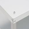 Vidaxl Tavolo da Griglia con Affumicatore, 40x28x44,5 cm, Acciaio Zincato