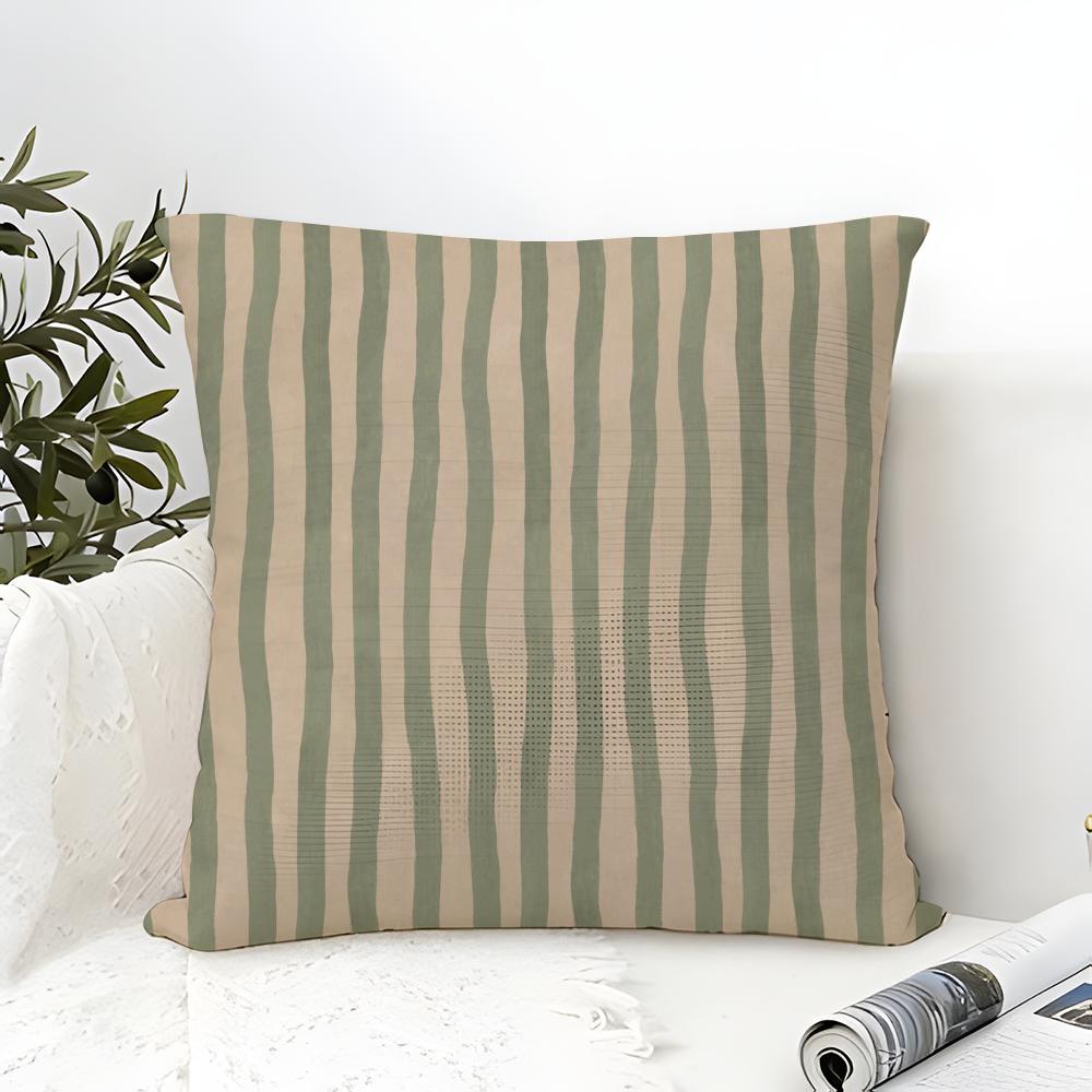 Fashion Minimal Stripes Pillow Case linen pillow case sofa home decor cushion cover cushion cove