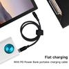 USB C to DC5.5mmX2.1mm Power Cord USB Type C Input to DC12V Out Charging Durable
