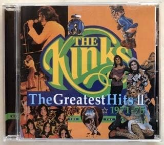 

CD KINKS - Greatest Hits II 1971-75 VICP61492PROMO Victor 2001 Япония ObiRock Б/у