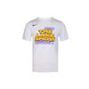 Lakers Short Sleeve T-Shirt Men Tops White AT0813-100