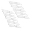 10Pcs Chair Sash Washable Elastic Chair Cover Band Decoration Set for Wedding Party Banquet