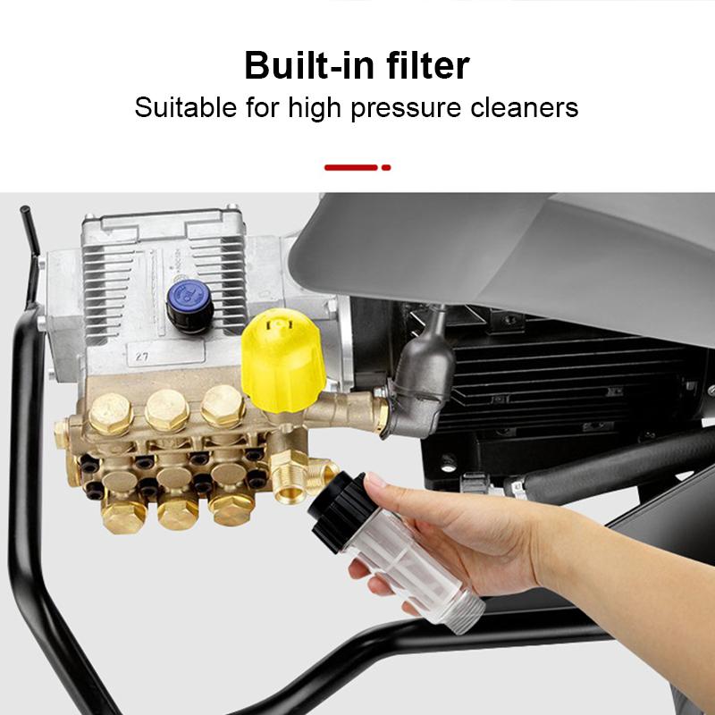 SEAMETAL Hochdruck Wasserrohrfilter Unterlegscheibenfilter Anschluss Schnellkupplung Gartenschlauch Rohrfittings Autowaschmaschine Wasserfilter