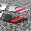 1.8x7cm/2.3x5.8cm Metal Emblem Car Sticker suitable for Cadillac Sport V Logo XT4 XT5 XT6 CT4 CT5 CT6 Performance Logo Stickers