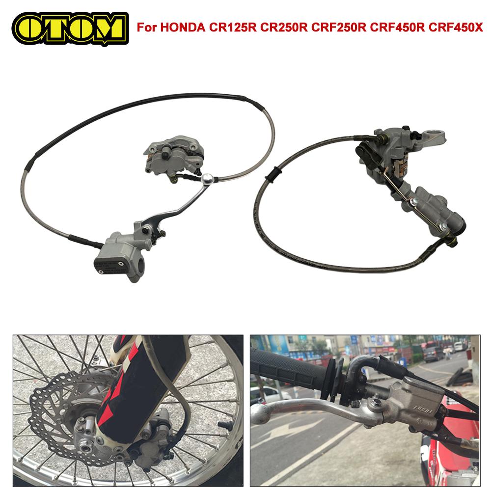 For HONDA 2002-2019 Motorcycle Front Rear Brake Pump Master Cylinder Caliper Seelve Bracket CR125R CR250R CRF250R CRF450R Bikes