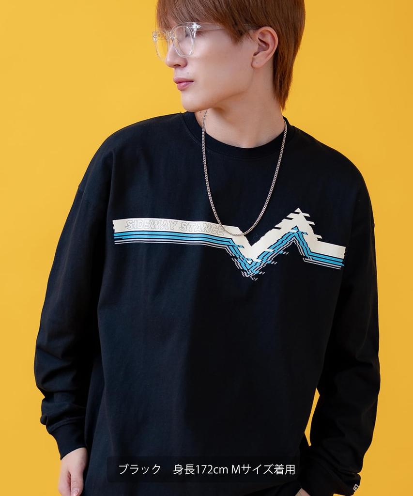 [IMPROVES] [SIDEWAYSTANCE] Game Label Long Sleeve T-Shirt