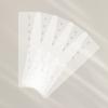 20 PCS Keratin Extension Heat Shield Guards - Multi Hole Long Rectangle Protector for Pre - Bonded & K - Tip Extensions Hair Extension Tools