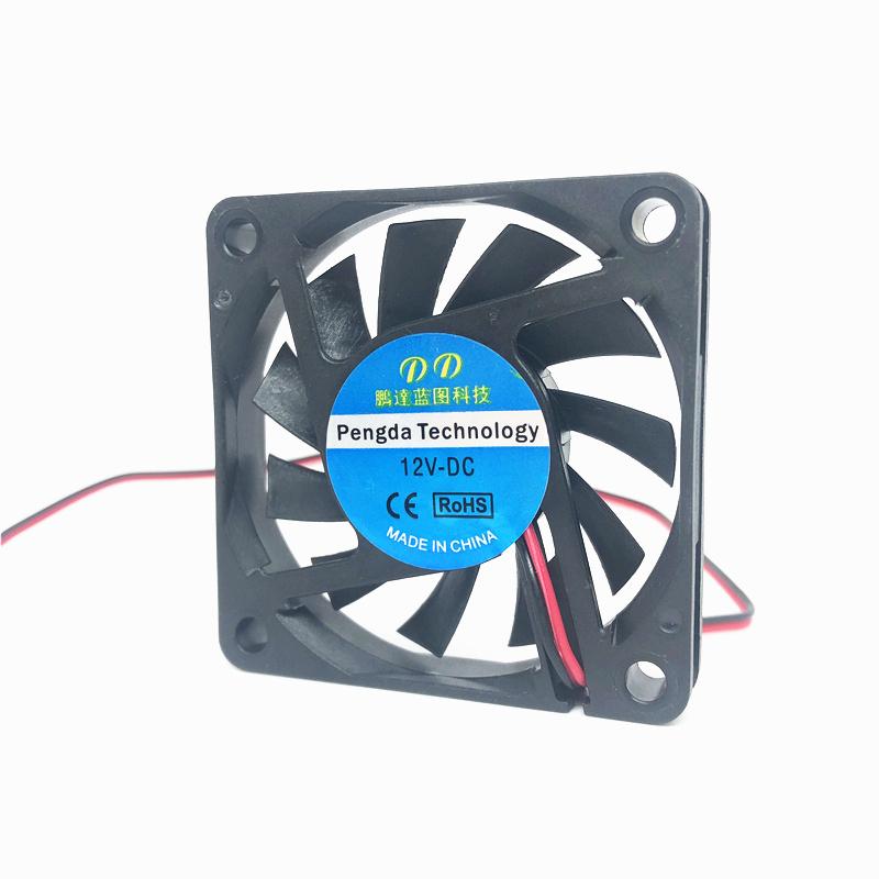 New Ball Bearing Oil Bearing 6010 60MM 60x60x10MM DC 5V 12V 24V Ultra-Thin Silence Graphics Card Fan Cooling Fan With 2pin
