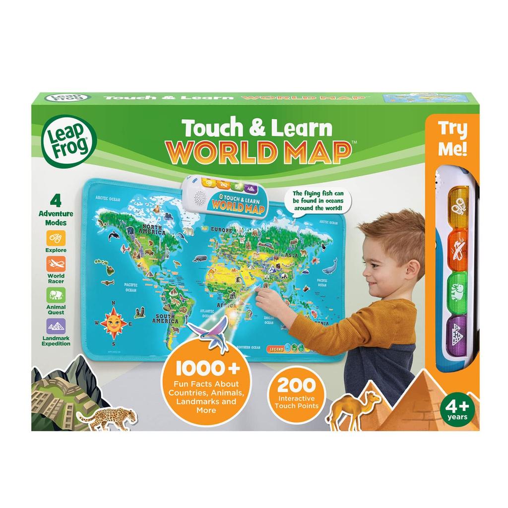 LeapFrog Touch and Learn World Map
