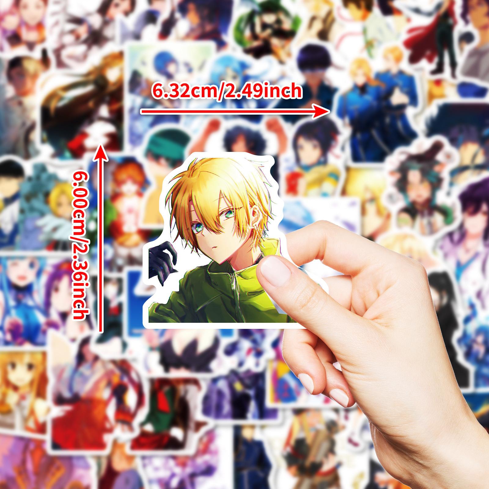 

50 Fun 2D Graffiti Stickers Decorative Stickers DIY Creative Hand Account