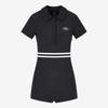 Unisex Rib Collar Jumpsuit Swimwear