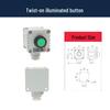 LA53 Explosion-Proof Emergency Stop & Self-Locking Control Switch Box (1H/2H/3H)