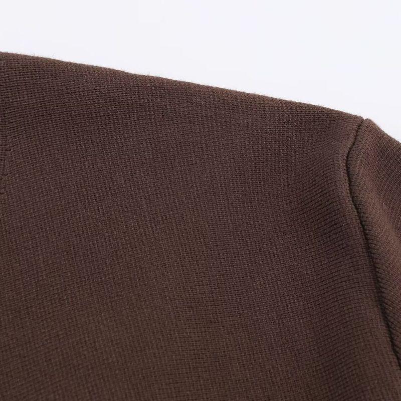 Kaslead New Women Clothes Western Style Versitile Fashion With Belt Knitted Outerwear 9598252 717