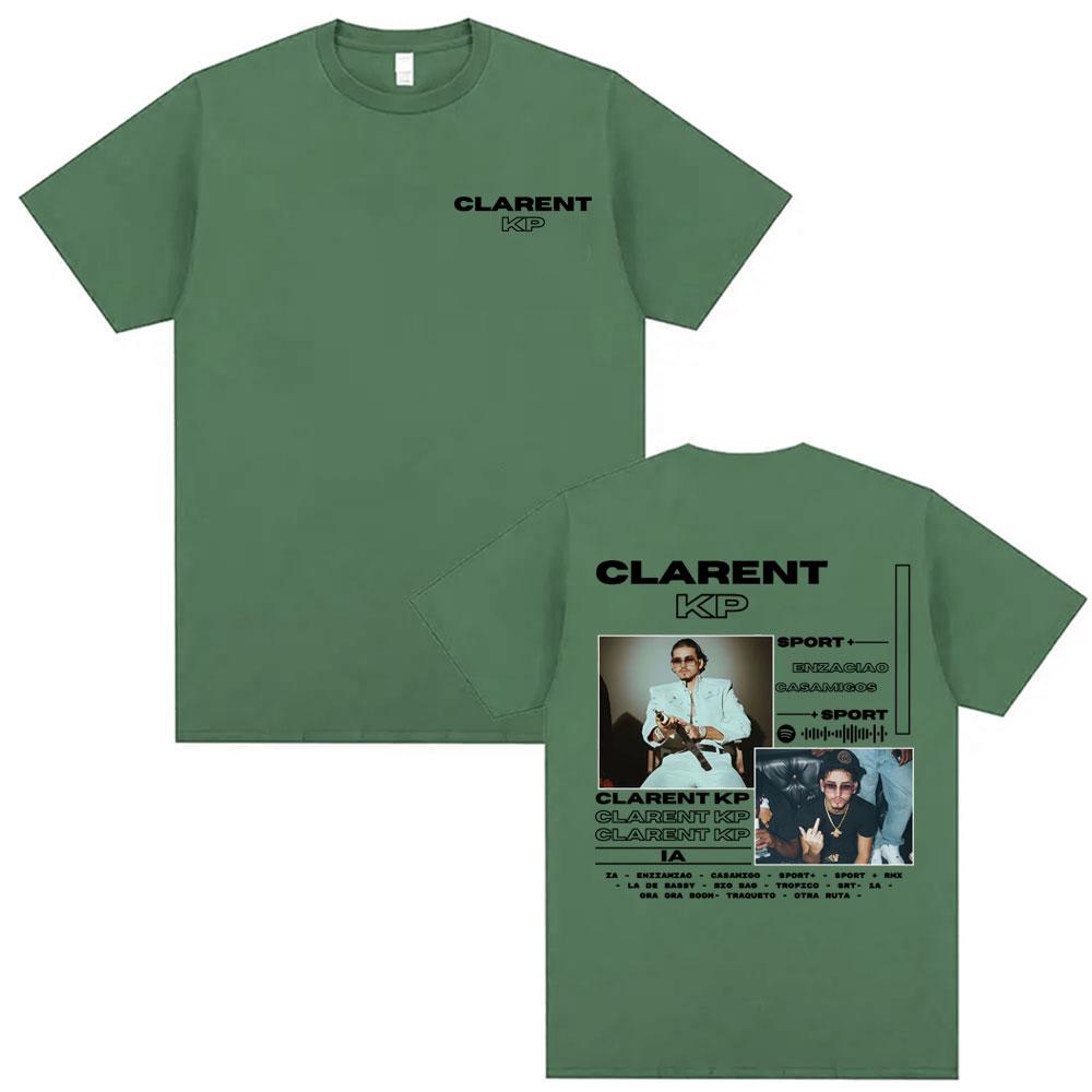 Rapper Clarent Kp Enzaciao Casamigos Album Tshirts Men Women Fashion Hip Hop Pop Music T Shirt Cotton Comfort Oversized Tshirt
