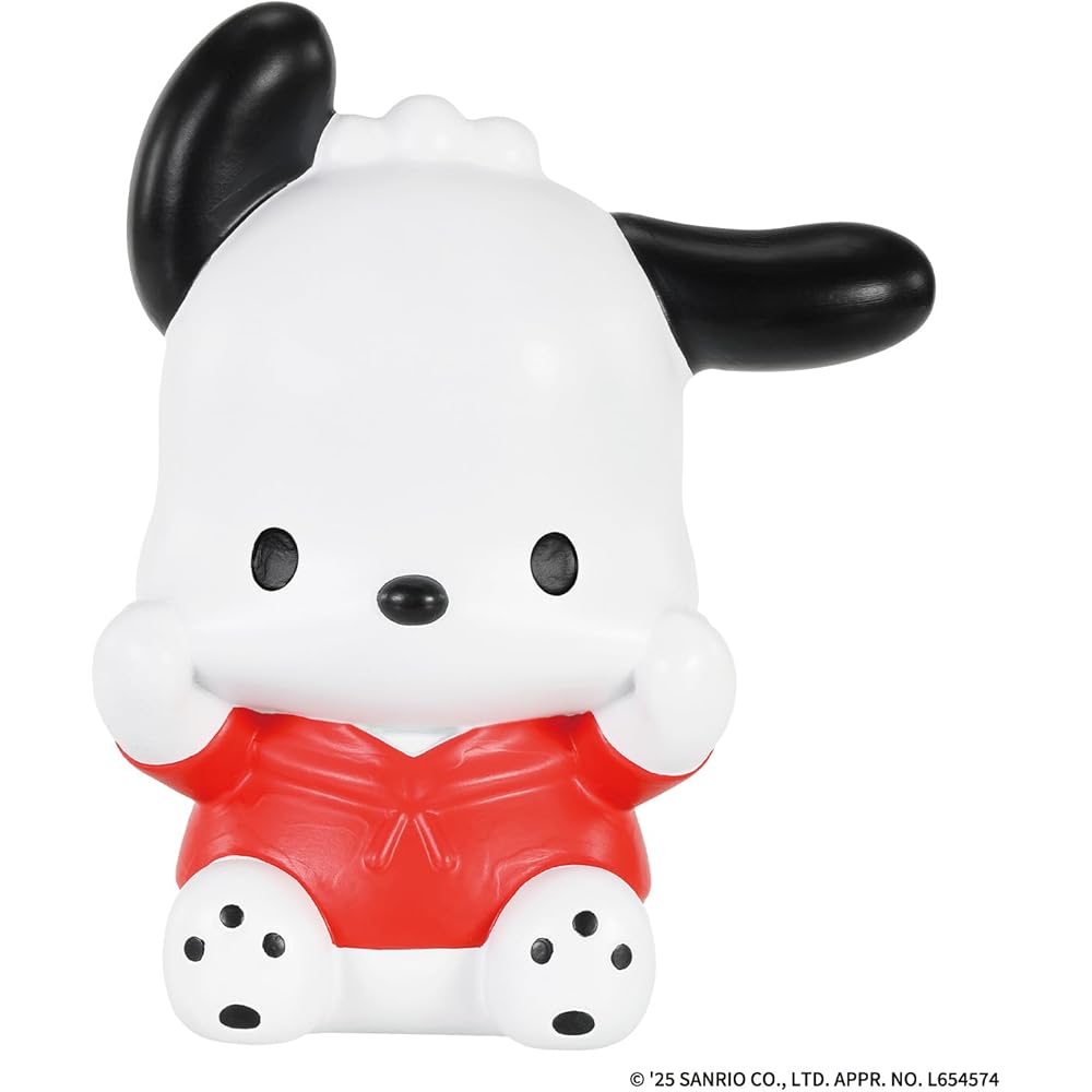 Bandai Sanrio Characters Sofmallow Pochacco Plush Toy Soft and Cuddly 25cm