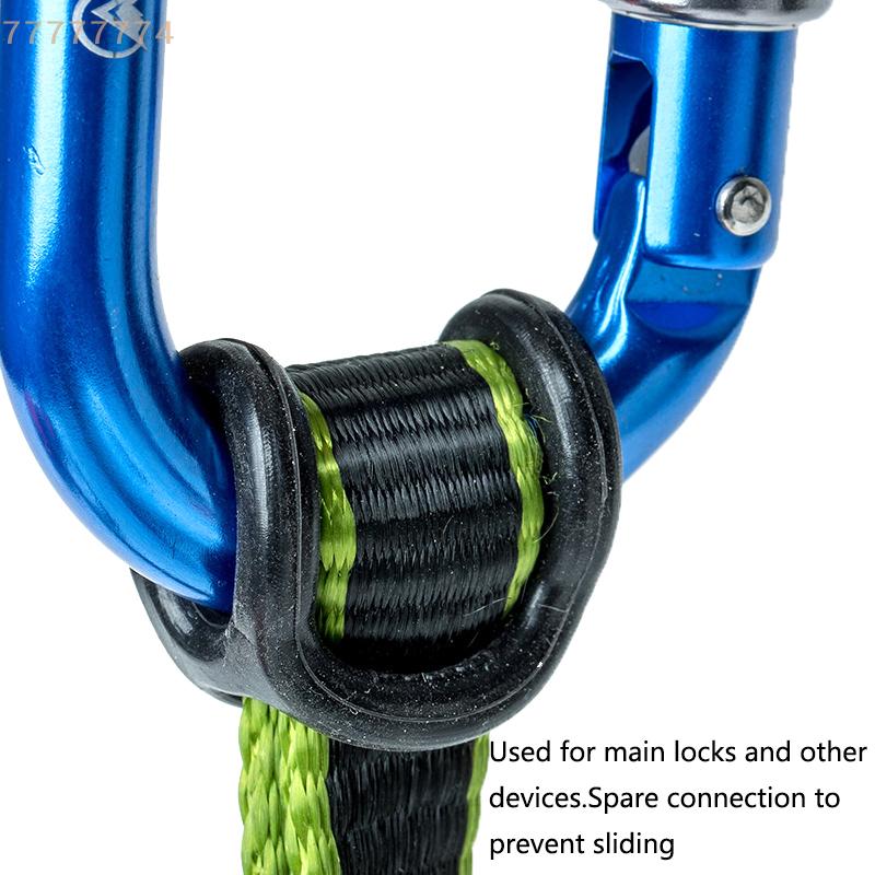 Locking Carabiner Ropes Tools Protective Buckle for Mountain & Rock Climbing Outdoor Sports Rigging Fixing Essential Gear
