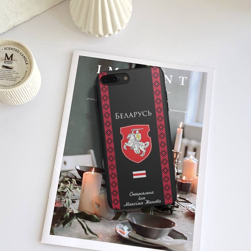 

Чехол для телефона с флагом Беларуси Fundas, чехол для Iphone 6 6s 7 8 Plus Xr X Xs 11 12 13 Mini Pro Max iphone 11