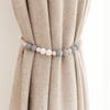 2Pcs Minimalist Bead Curtain Buckles Farmhouse Style Curtain Tie Rope  Drapes Binding