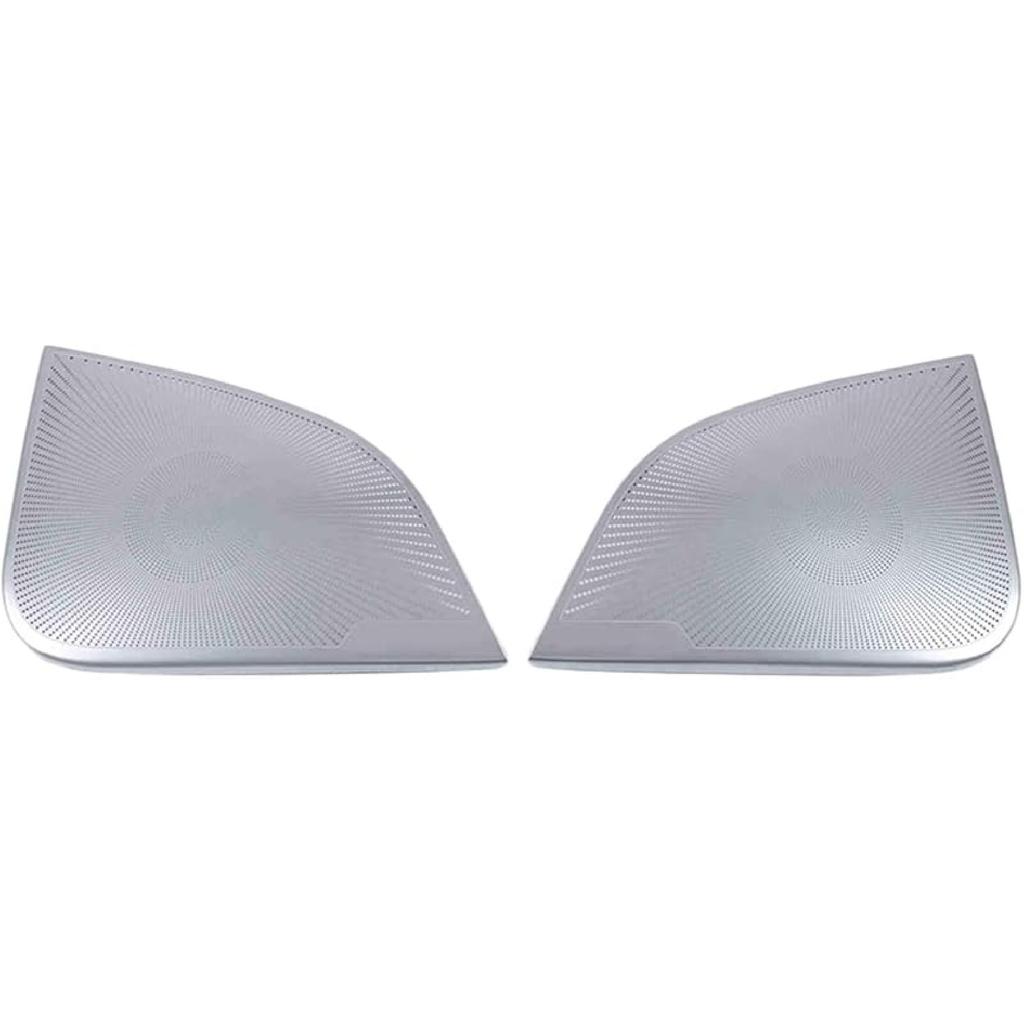 Compatible with Tesla Model Y 2021 2022 Interior Trim Car Audio Speaker Cover Sticker Door Loudspeaker Cover Under Seat Outlet Vent Trim (Color :