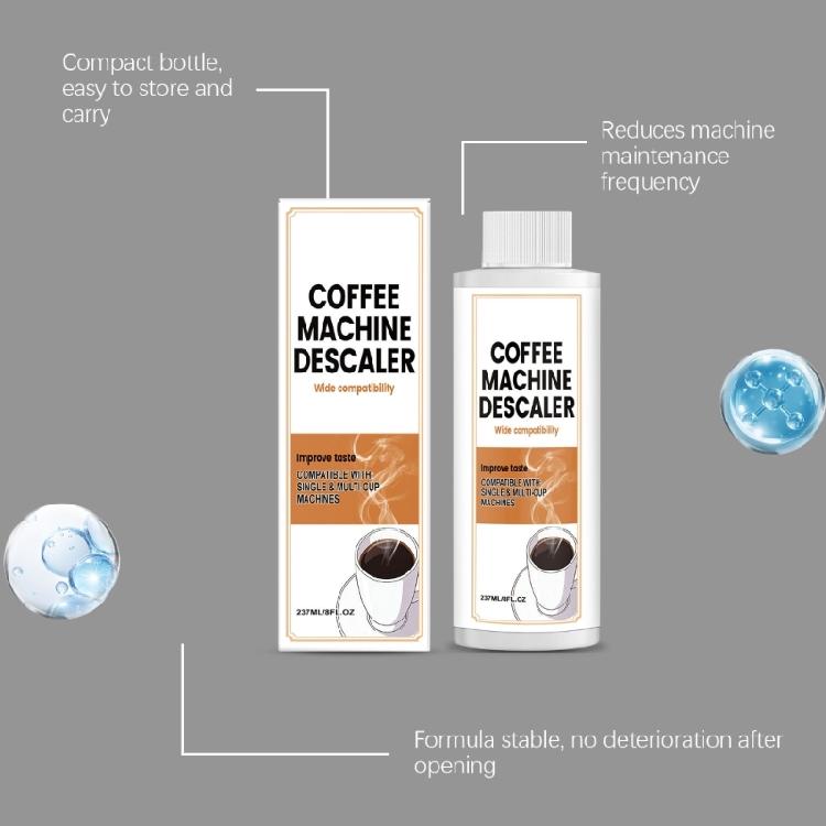 237ml Coffee Machine Descaler Clean Internal Parts And Improve Taste Of Your Coffee