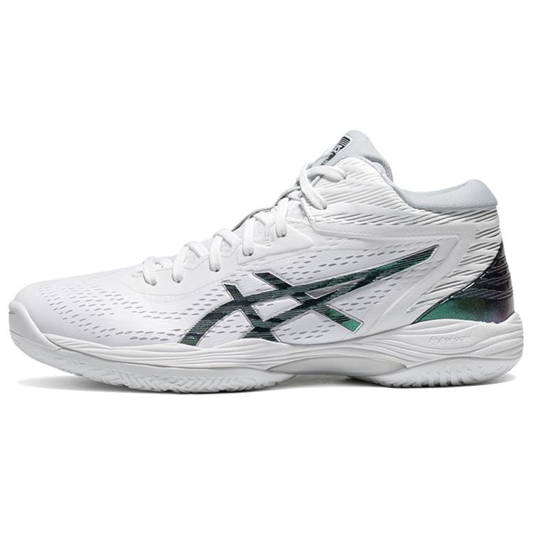 ASICS Gelhoop V14 White Prism Green Men s 1063A050-103 EU 41.5