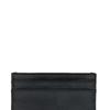 Chrome Hearts Scroll Silver Leather Card Holder Unisex Accessories Black CH-2270119