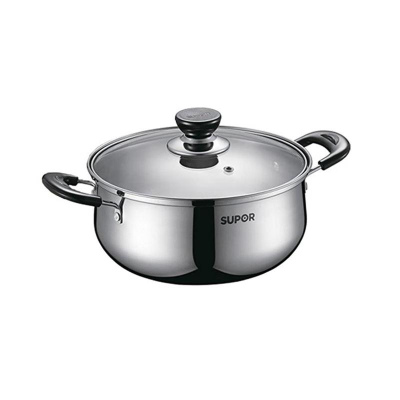 SUPOR 2-Piece Frying Pan and Wok Set