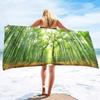 Bamboo Beach Towel Microfiber Bath Towel Quick Dry Sand Free Towels For Vacation Outdoor Swimming Pool Beach Yoga Travel Sport