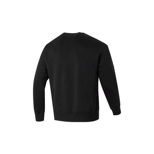 Nike Letter Crewneck Casual Long-Sleeve Sweatshirt for Men Black