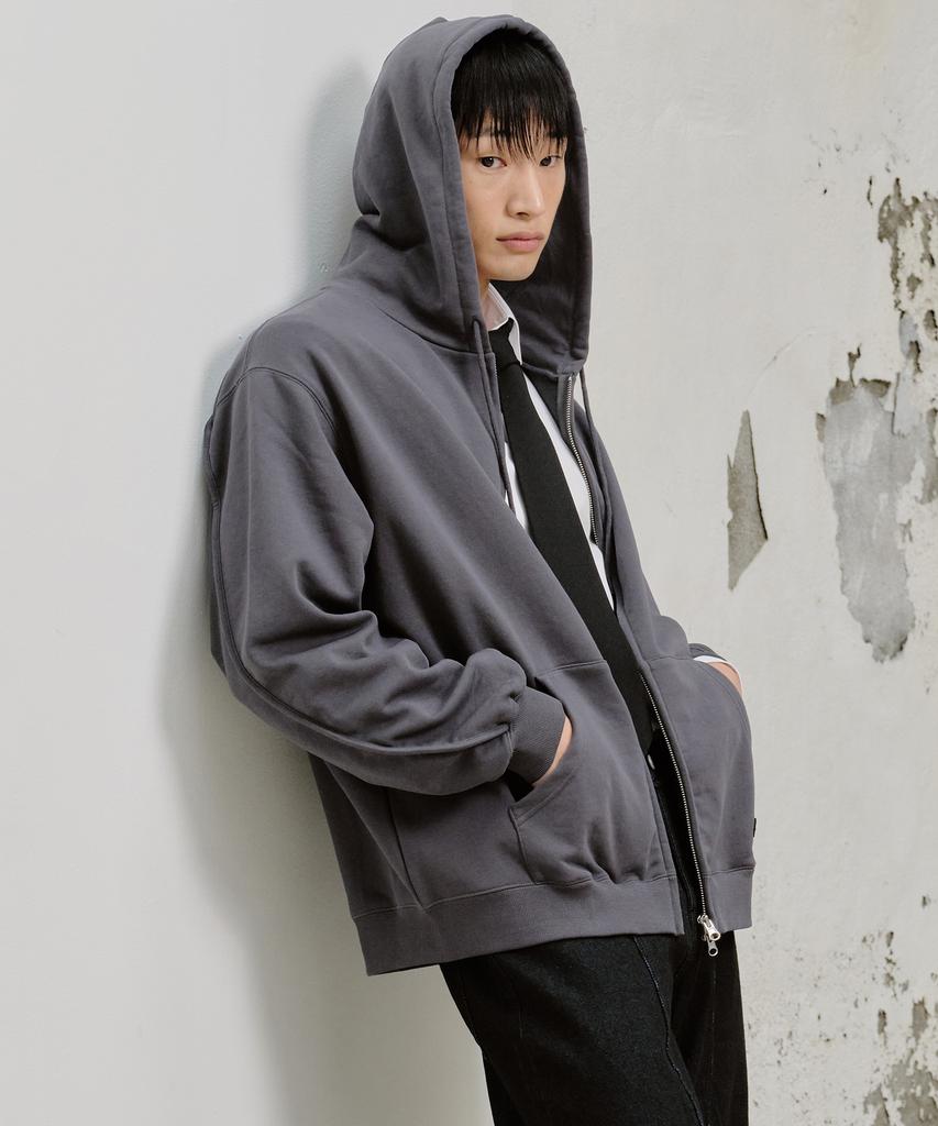 Plac Line Point Zip-Up Hoodie_3 Colors