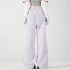 Pantaloni Traspiranti Impermeabili Colorati in Seta di Ghiaccio Asciugatura Rapida Gamba Larga Paracadute Ultraleggeri Antivento Protezione Solare per Donna