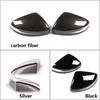 For Mercedes Benz G Class W463 -22 GLE GLS ABS Carbon Fiber Side Door Rearview Mirror Cap Cover Trim Sticker Car Accessories