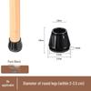 Thickened Silent Felt Silicone Chair Leg Covers - Furniture Foot Protectors