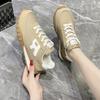 2025 spring and autumn new Korean version ins female students platform heightening sports board shoes casual street shooting sports shoes