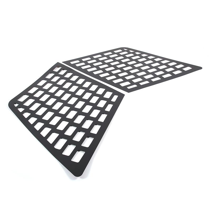 Aluminum alloy For Land Rover Freelander 2 2007-2015 Car Rear Side Window Side Window Glass Protection Panel Car Accessories