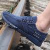 Versatile Fashion Men's Denim Canvas Shoes Ideal For Casual Sports Activities Size 39-44