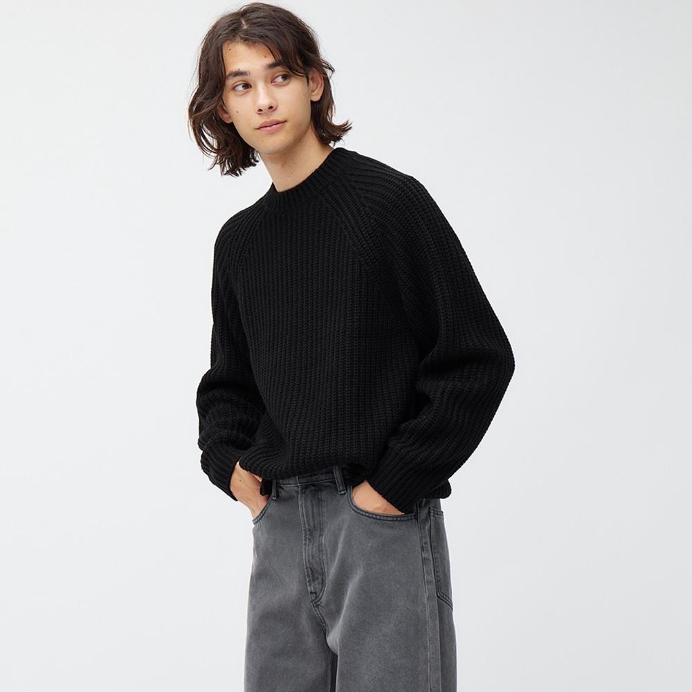 

Свитер GU Low Gauge Aze с длинными рукавами