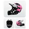 Kids Full Half Helmet Switchable, Breathable Adjustable Safety Helmet for Boys Girls Cycling, Scooter, Multi-Sport
