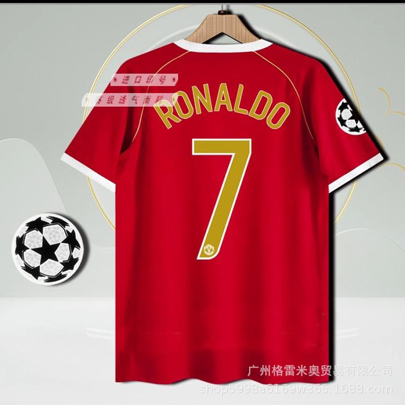 Premier League Giants Club Red Devils Retro Jersey Superstar Collection Best Lineup Owen Rooney Football Jersey