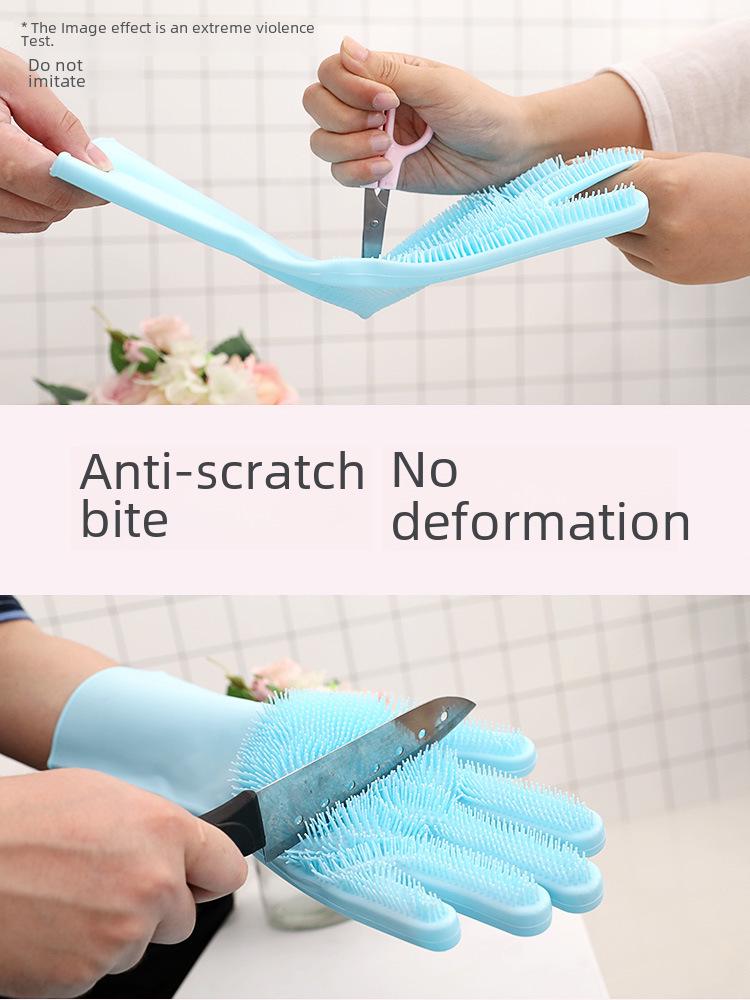 Puppy & Cat Silicone Bath Brush: Gentle Pet Washing Gloves for Golden Retrievers