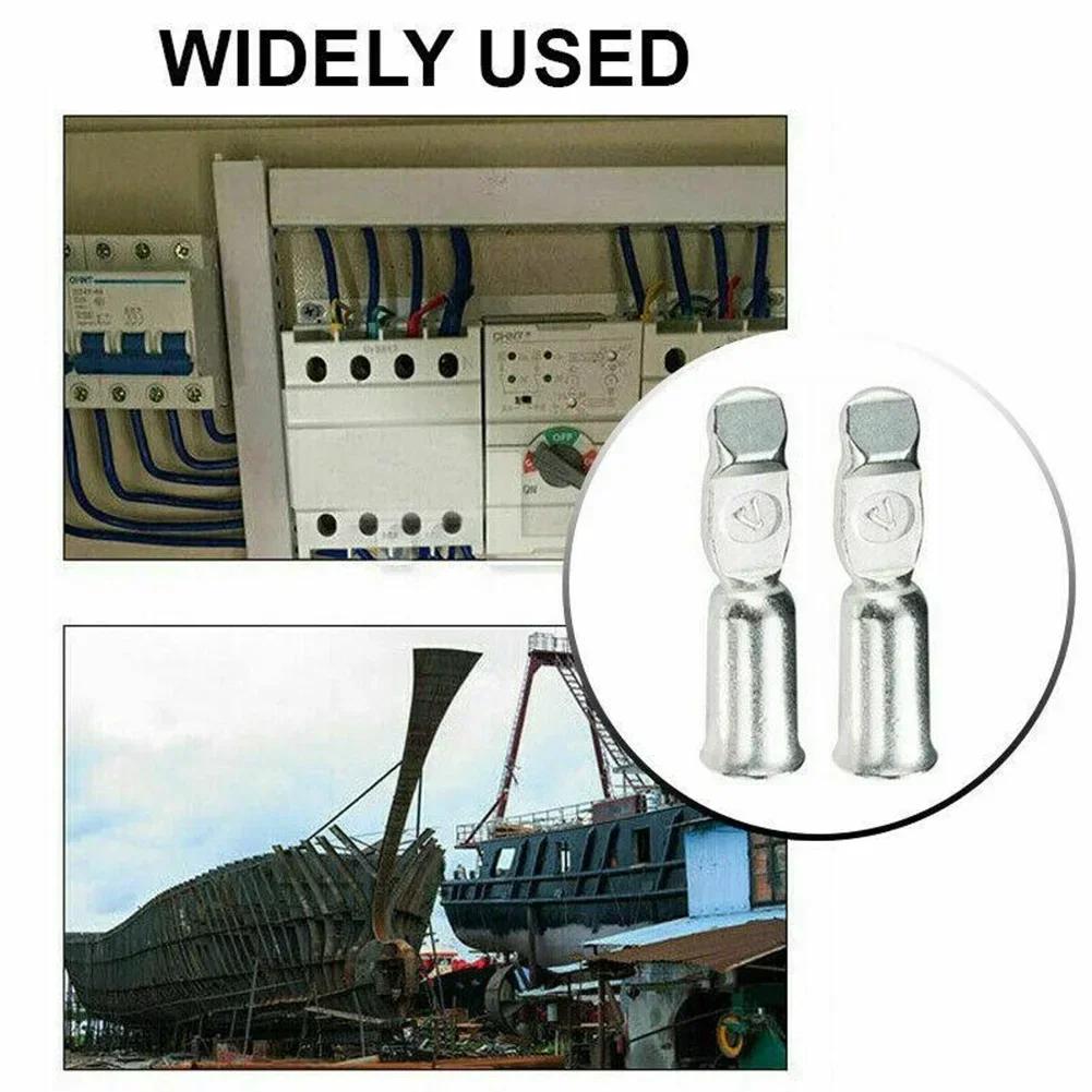 Heavy Duty Copper Terminals Connector 10 Pack Up To 600 Volts Perfect For Battery Connections Forklifts And More!