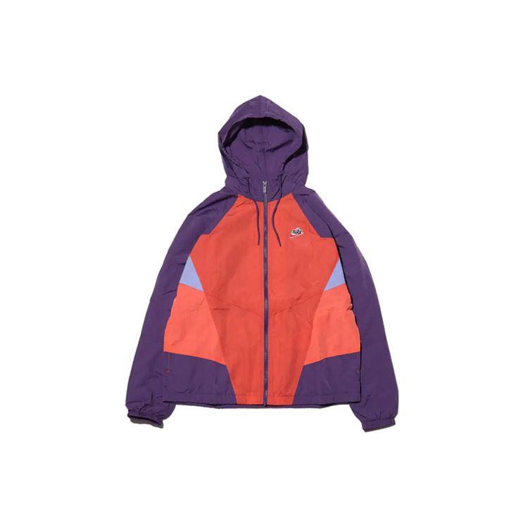 

Мужская тканая куртка с капюшоном Nike Sportswear Heritage Windrunner, разноцветная CJ4359-603