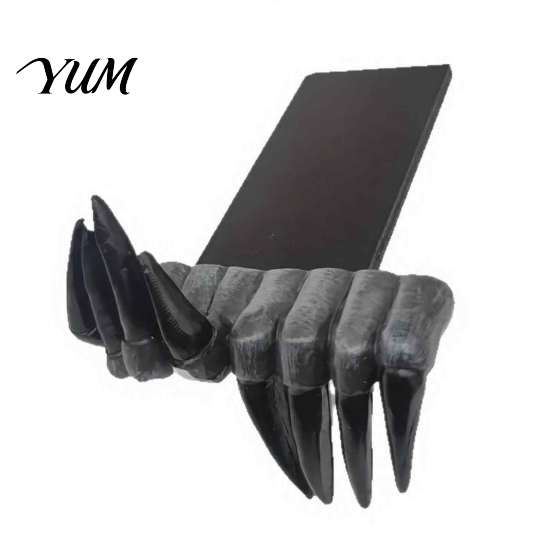 Unique Gothic Reading Accessories Creepy Demon Claw Resin Bookmark, 3D Devil Hand Horror Spooky Bookish Gift Ideas Halloween Indoor Decoration