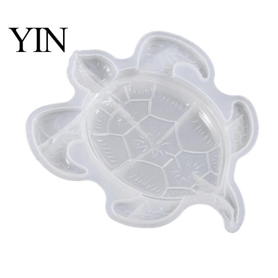 Ocean Themed Resin Art Large Sea Turtle Mold, 3D Silicone Mold for Epoxy Casting, Detailed Marine Casting Animal Molds Wall Hanging Decoration,
