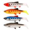 Flexible Fishing Baits Double Color Floating Lures Simulates Natural Lures for Various Water Conditions