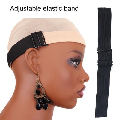 Yousheng 3 Piezas 2.5/3/3.5CM Banda Ajustable para Peluca Removible Antideslizante Banda Elástica para Peluca Sin Pegamento para Hacer Pelucas Diadema Accesorios para Gorro de Peluca